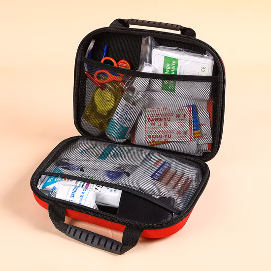Trousse de survie de premiers secours pour véhicule extérieur, vente en gros d'usine avec fournitures, trousses de premiers secours personnalisées Sos
