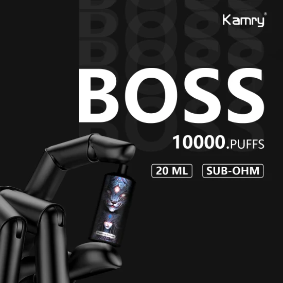 Kamry Boss Nouvelle Arrivée 10000puff Bar Vape Jetables Type C Charge Cigarette Électronique E Cigarette